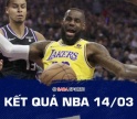 Kết quả NBA hôm nay ngày 14/03: Mavericks gieo sầu cho Warriors, Lakers nếm trái đắng